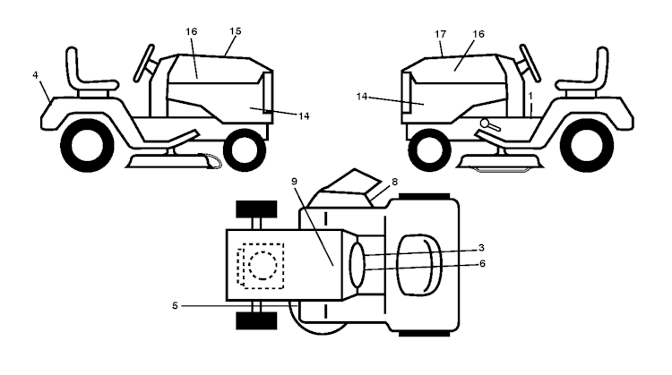 Husqvarna Gartentraktoren LGT2554, 96045003100, 2010-11