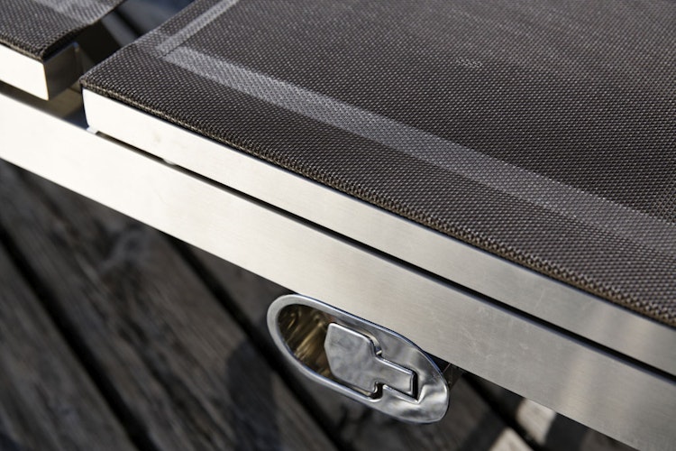 Diamond Garden Liege MADEIRA, Edelstahl gebürstet / DiGaLan