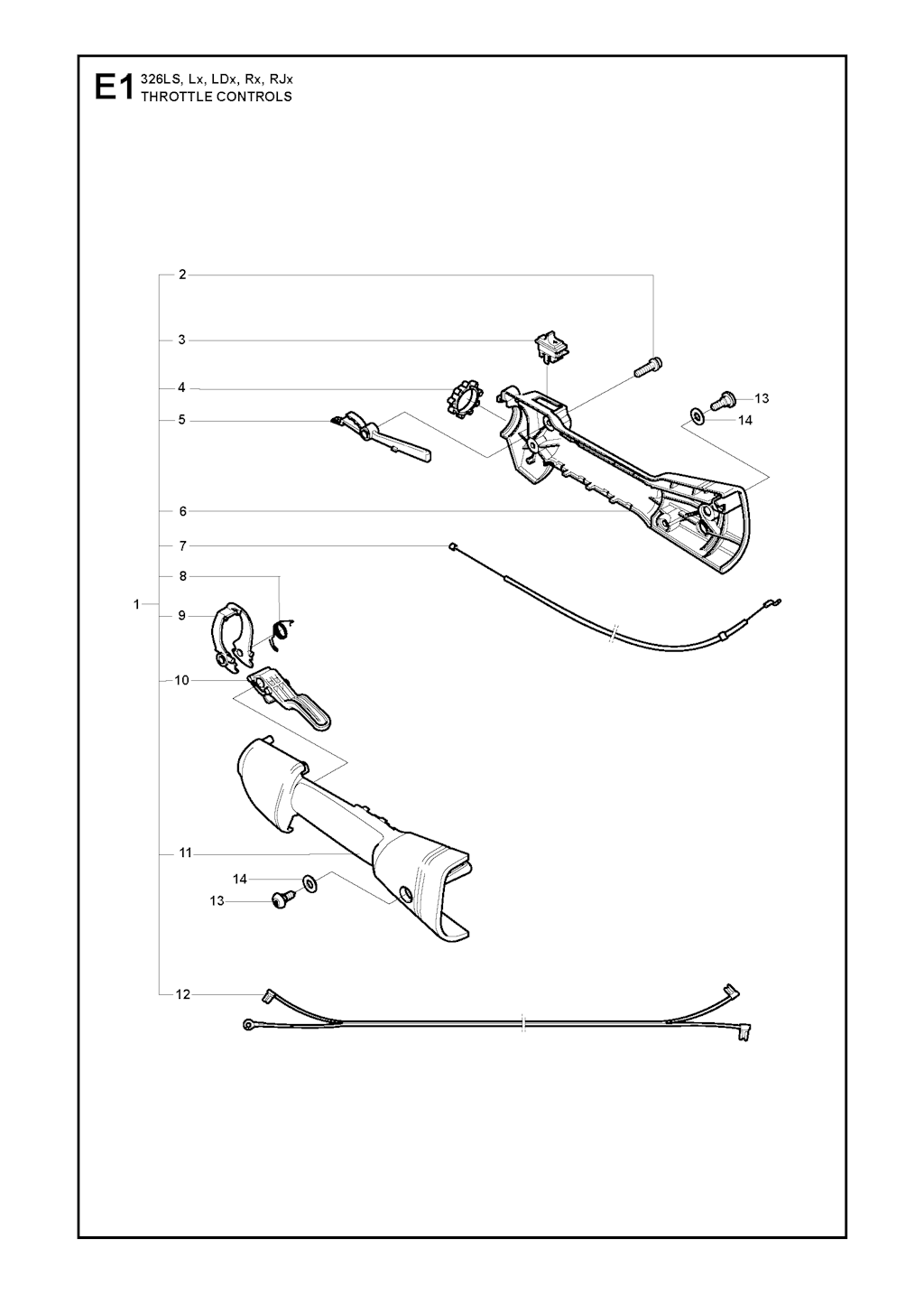 Explosionszeichnung Ersatzteile