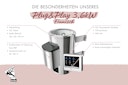 Vorschaubild Karibu Saunaofen 3,6 kW Plug & Play finnisch mit externer Steuerung Easy weiß