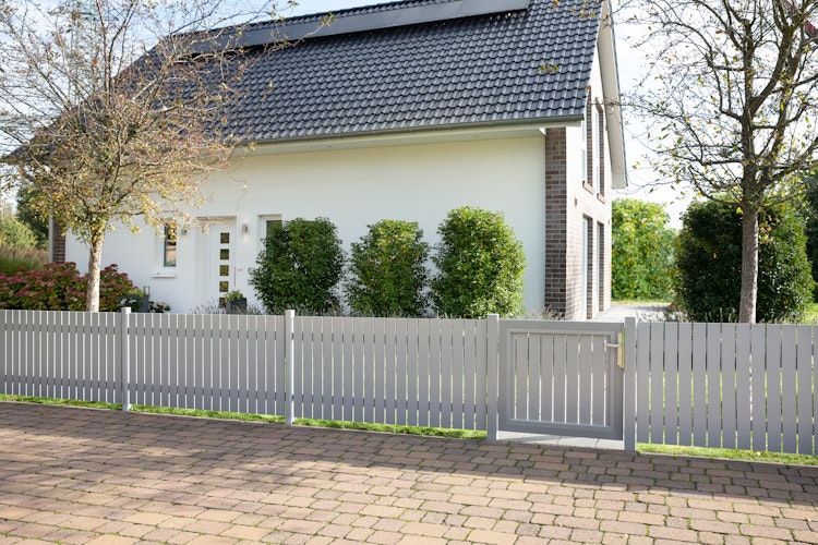 TraumGarten Alu-Vorgartenzaun Squadra