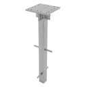 Vorschaubild doppler Bodenanker + Aufsatzrohr Universal 6,5 cm, Stahl