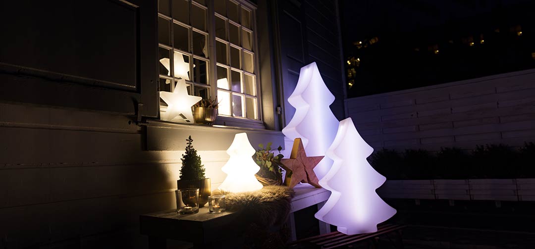 8 seasons design LED-Dekoleuchte Shining Tree (RGB), verschiedene