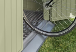 Hörmann Bodenrampe außen 1-flügelig für Gerätehaus Berry