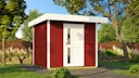 Vorschaubild Weka Gartenhaus Designhaus 172 mit Vordach (50 cm) und Design-Einzeltüre