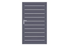 dz VIDUAL Swing Einzeltor Line 150 x 20 mm Rechteckprofil  Distanz 10 mm Zubehörbild