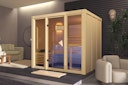 Vorschaubild Karibu Sauna Avari 4 Superior mit Fronteinstieg 68 mm