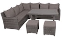 Vorschaubild Garden Pleasure Ecklounge OVIEDO, Aluminium / Polyrattan / Kissen 100 % Polyester
