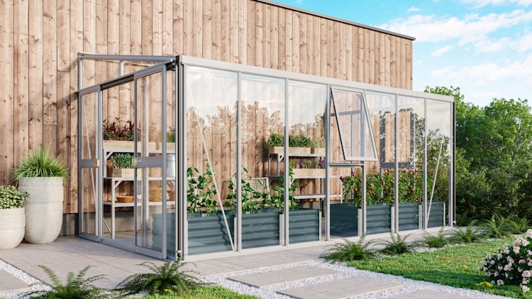 Vitavia Gewächshaus Helena 11900 inkl. 2 Seitenfenstern - 11,8 m²