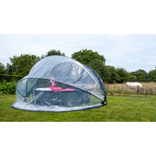 EXIT Pool Abdeckungs-Kuppel am Boden ECO universal - Ø460 / Ø550 cm