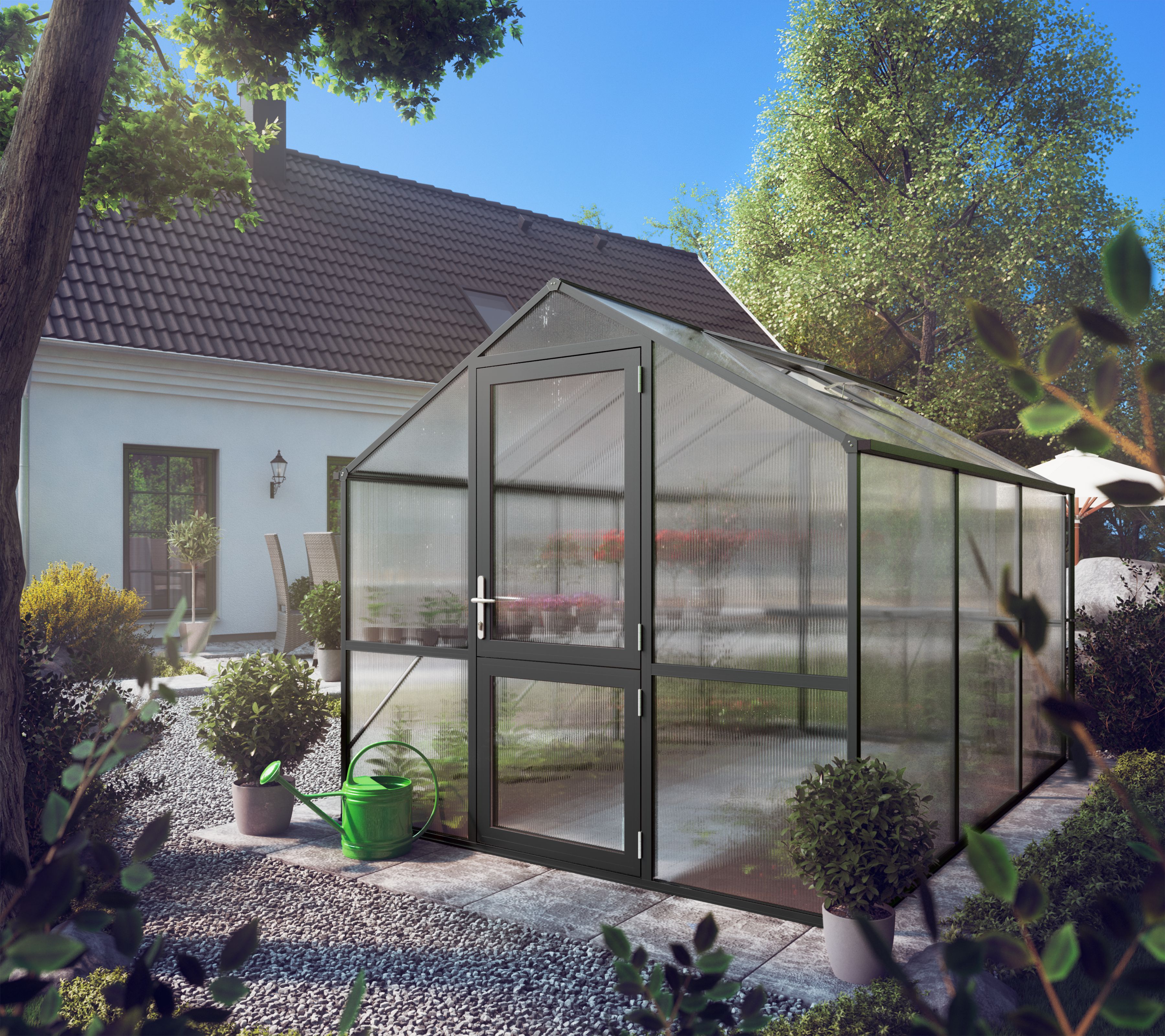 KGT Gewächshaus Rose Typ III