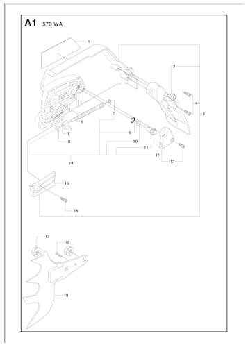 Husqvarna Kettensägen 570, 570 EPA, 20090100001-Current