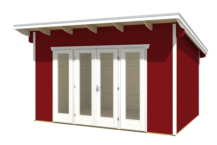 Skan Holz 28 mm Gartenhaus Ostende 2