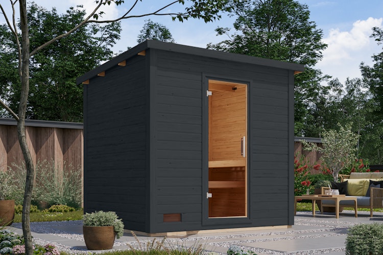 Karibu Gartensauna Saunahaus Hytti 3