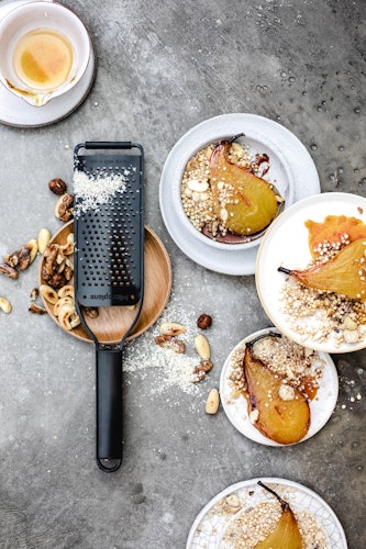 Microplane Reibe Grob BLACK SHEEP Black Steel