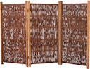 Vorschaubild T&J SOFIA Weiden-Paravent 3-teilig 180 x 120 cm
