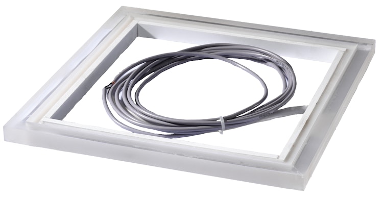WESERWABEN® LED-Leuchtrahmen für Pfeilerelement - Trend-Line Classic