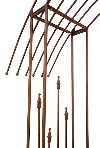 Badeko Rosenbogen „Mannheim“ in Edelrostoptik