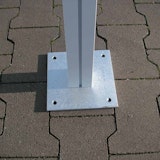 KGT Aufschraub-Set für Aluminium Carports Weser und Elbe im Austausch mit EinspannhülsenZubehörbild