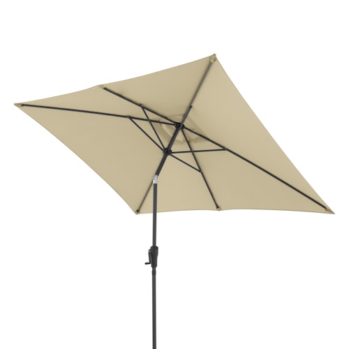 doppler Mittelmastschirm LIFE 250 x 200 Lift, Aluminium Anthrazit / 100 % Polyester 180 g/m²