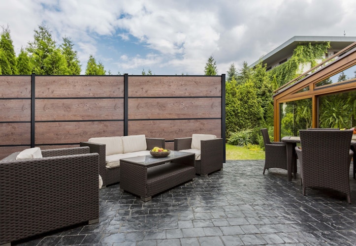 GroJa Premo HPL Steckzaun