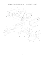 Husqvarna Zubehör für Aufsitzmäher 967027101 Anhänger Promo