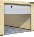 Vorschaubild Palmako Garage Roger 21,9+5,2 m² - 44 mm - mit Sektionaltor