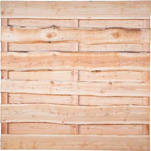 T&J LOLLAND Sichtschutzzaun Lärche 1800 x 1500 mm