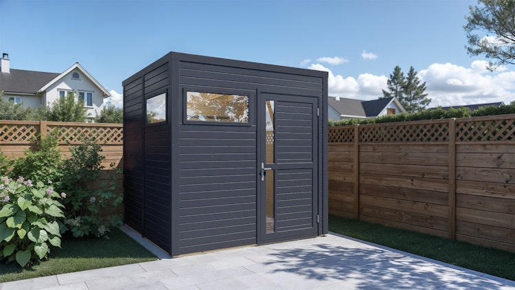 Bertilo Gartenhaus Cubus 2 - 19 mm