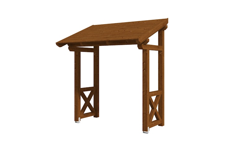 Skan Holz Pultdach Vordach Paderborn