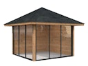 Vorschaubild Palmako Pavillon Bianca 8,3 m2 Set 201 Slide - 28 mm