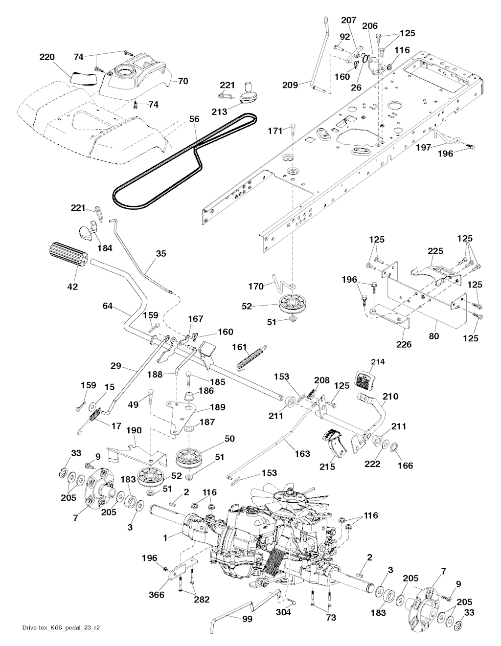 Explosionszeichnung Ersatzteile