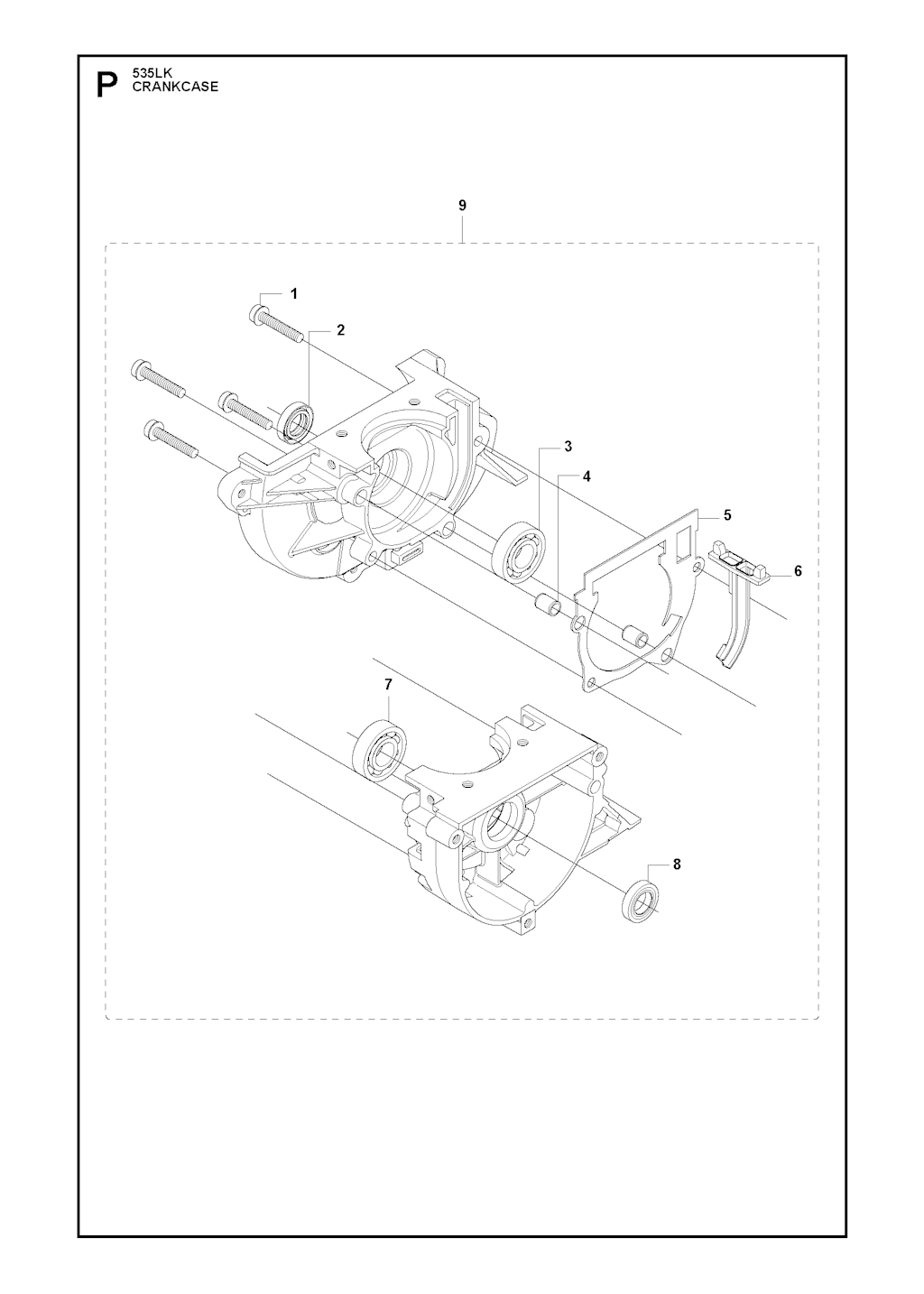 Explosionszeichnung Ersatzteile