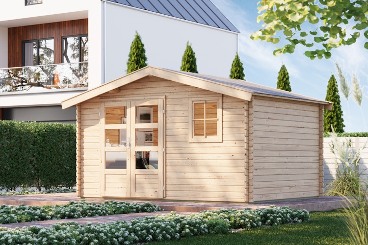 Karibu Woodfeeling Gartenhaus Felsenau 3/5 - 38 mm