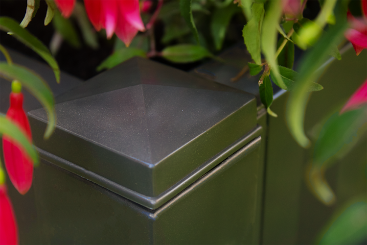 KHW Pflanzkasten groß mit Zentralspalier (2-tlg.) 100 cm - 2er Set