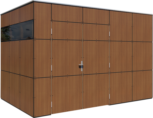 Bertilo Gartenhaus HPL 2 - 6 mm