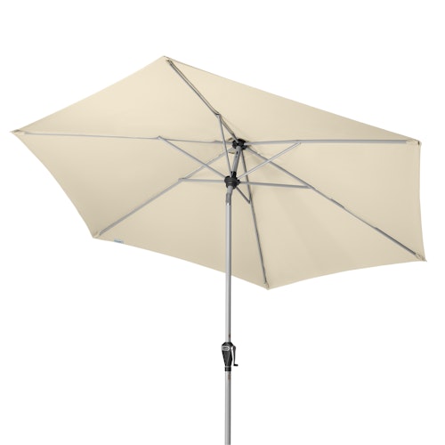 doppler Mittelmastschirm ACTIVE 280 Auto-Tilt, Aluminium Silber / Polyester 180 g/m²