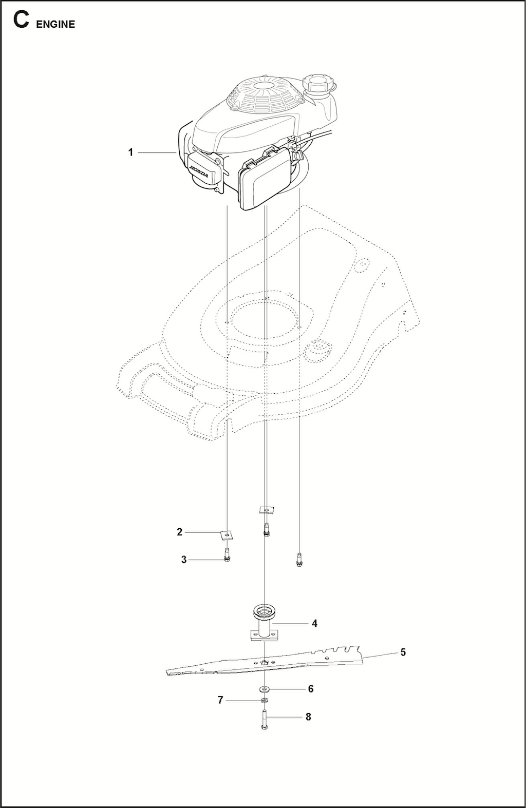 Explosionszeichnung Ersatzteile