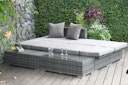 Vorschaubild Garden Pleasure Lounge Set ALCUDIA, Aluminium / Polyrattan / Kissen 100 % Polyester