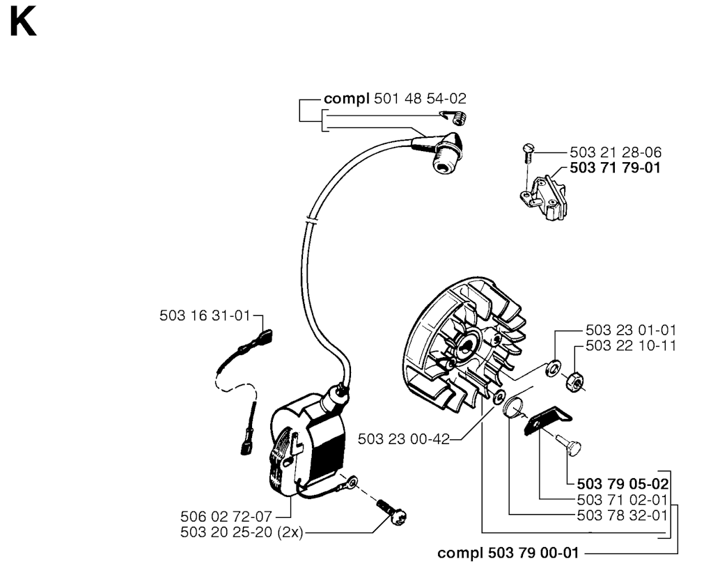 Explosionszeichnung Ersatzteile