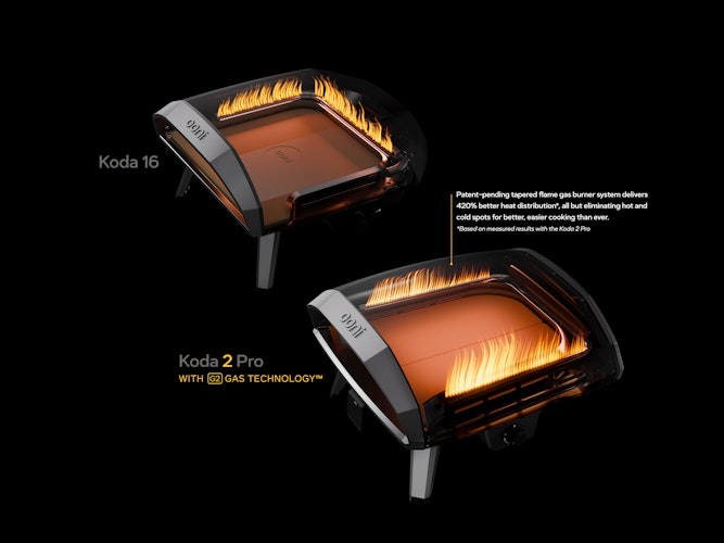 Ooni Pizzaofen KODA 2 Pro Gas schieferblau 18" (45 cm)