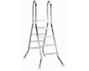 Vorschaubild myPOOL Edelstahlleitern Ø Holm 43 mm, besonders stabile Ausführung
