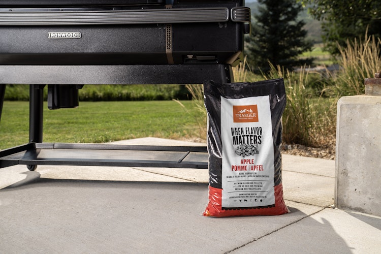 Traeger Hartholz Pellets APFEL, 9 kg Beutel