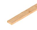 Vorschaubild OSMO Terrassendiele Kanadische Douglasie 45 x 143 mm - geriffelt/geriffelt 