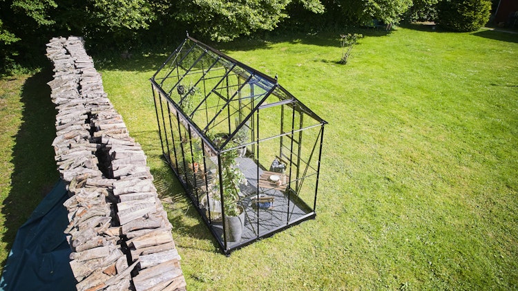 Halls Gewächshaus Icon Pflanzenhaus 6/8 - 7,3 m² / 9,7 m²