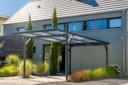 Vorschaubild Gutta Einzelcarport Premium weiß/anthrazit