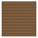 Vorschaubild NewTechWood Modena Sichtschutzelement WPC 1760 x 1830 mm