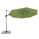 Vorschaubild doppler Pendelschirm ACTIVE 370 Side, Aluminium Grau / 100 % Polyester 200 g/m²