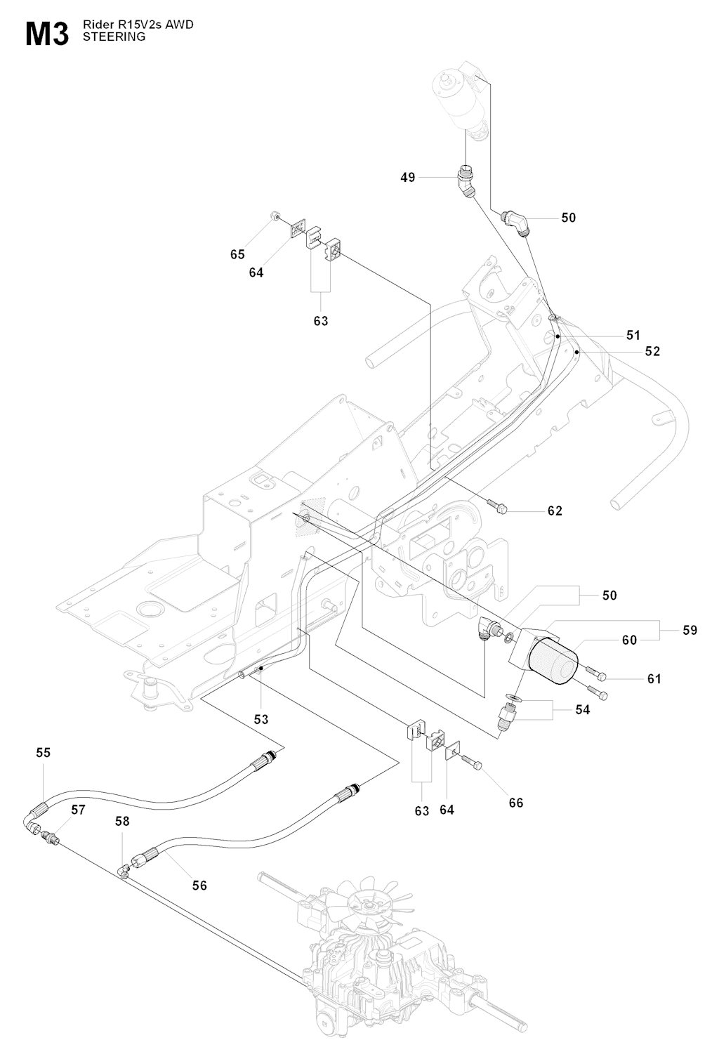 Explosionszeichnung Ersatzteile