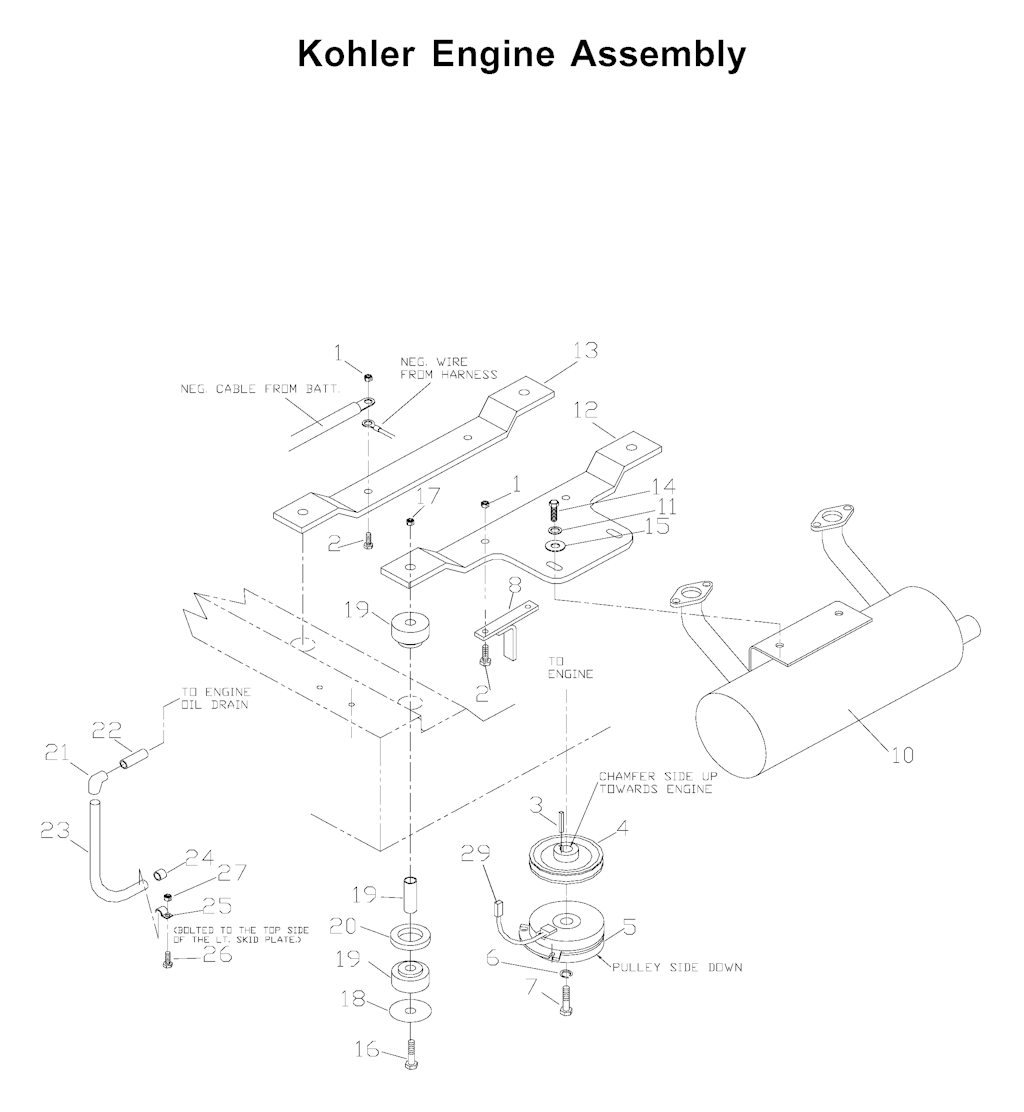 Explosionszeichnung Ersatzteile